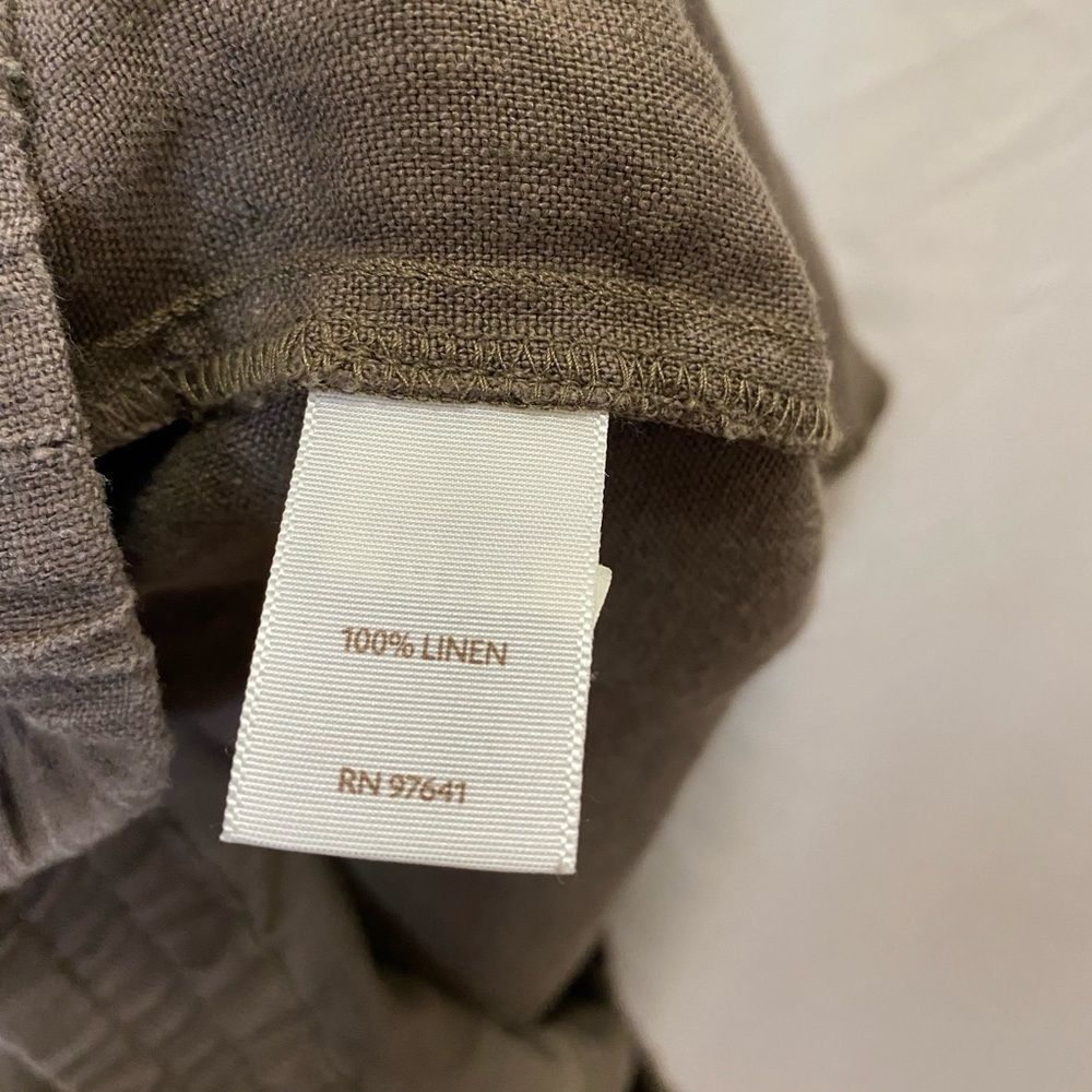 J. Jill linen brown trousers, size XS - Picture 5 of 5